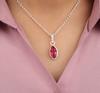 Pink Tourmaline Gemstone 925 Sterling Silver Jewelry Handmade Pendant For Gift PP-59-8