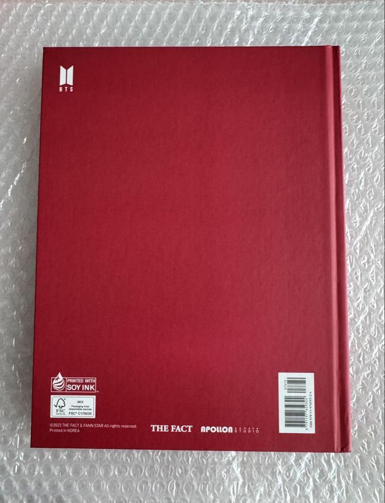 [USED] BTS Photobook 2022 THE FACT BTS PHOTOBOOK