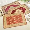 Vintage Oriental Traditional Rug Carpet Moroccan Turkish Style Doormat Carpets Anti-Slip Bohemian Bath Kitchen Garden Small Mat