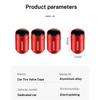 2026 Hot Car Sticker 4Pcs Car Tire Valve Caps Metal Tyre Air Stems Cover for Peugeot 206 307 308 3008 207 208 407 408 508 2008 5