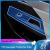 Защитная пленка из ТПУ для интерьера Xiaopeng G3I (консоль и приборная панель)