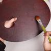 Vintage Oil Painting Palette Oval/Square Color Mixing Board Acrylic Paint Tray  Art Supplies