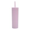 Sippy Cup Wide Mouth 16 Oz Drinking Cup with Straw And Lid Leak Proof Spill Proof Insulated Water Bottle for Home Office Gym Travel