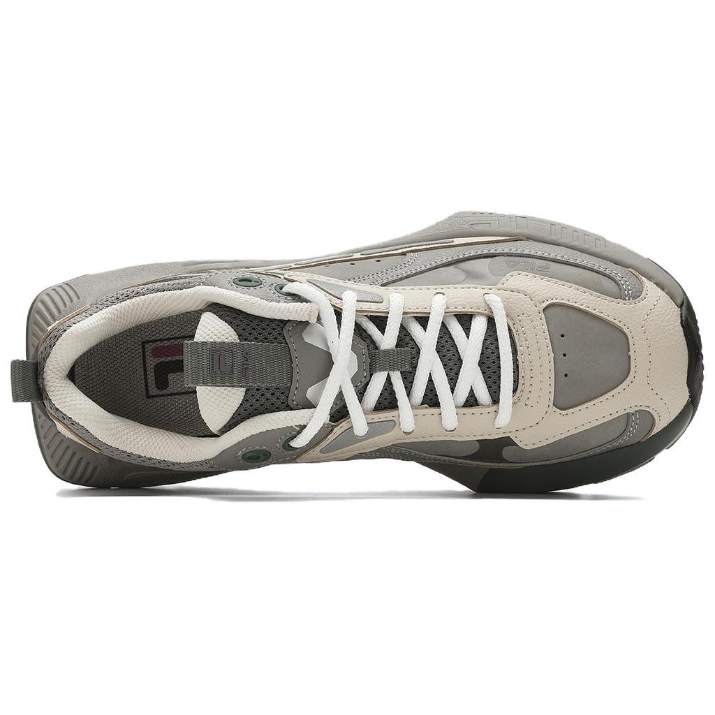 Fila Ciclone Fabric Synthetic Leather Top Layer Cowhide Sports Storm Shock Absorption Low-Top Lifestyle Casual Shoes Women Sneaker F12W411103FEB