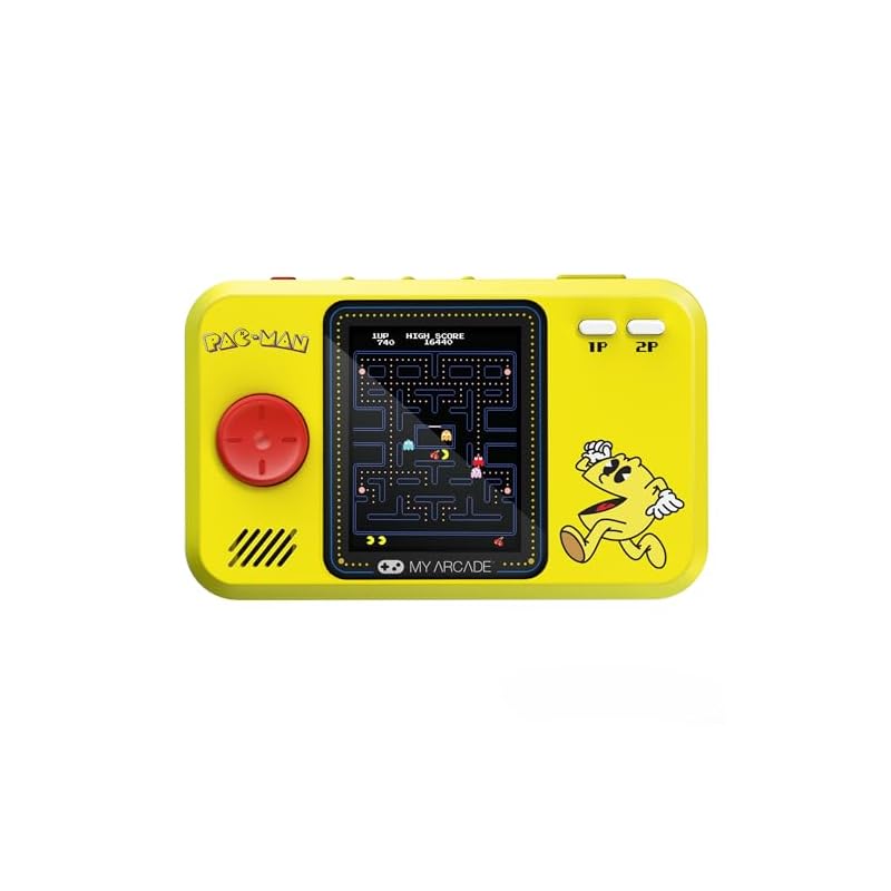 Мой Arcade Pac-Man Pocket Player Pro: Портативная видеоигра, 2,75-дюймовый цветной дисплей, детская игрушка, игра Pac-Man