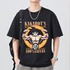 Футболка с принтом Dragon Ball Z, короткий рукав, хлопок, Сон Гоку, Веджета, унисекс, женская одежда, Харадзюку, Yk Tee, винтажная, повседневная, футболки