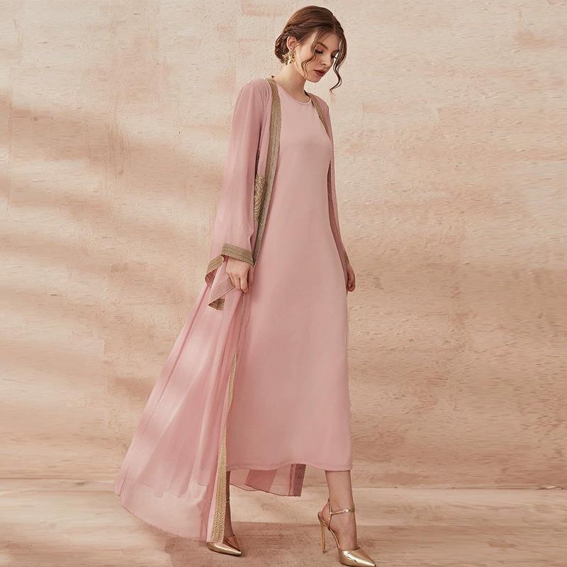 Новый женский арабский костюм 2023 года - модный ближневосточный стиль Дубая