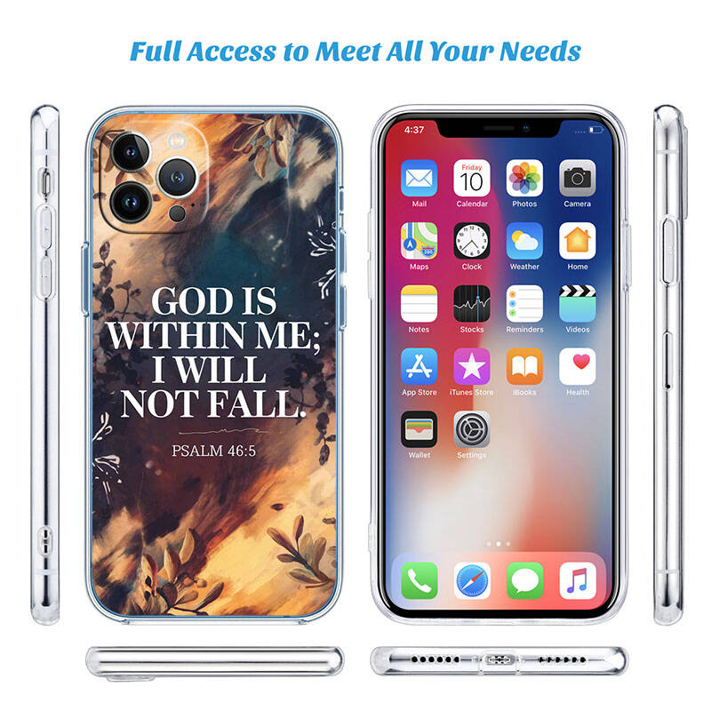 MH21 Bible verse Jesus Case for Motorola E7 G6 G7 G8 G9 Plus Power Play G10 G20 G04 E30 E40 E22 E20 E13 E15 G22 G23 G05 G75 G35 G55