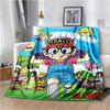 Милое аниме DR S-Slump A-Arale одеяло супер мягкое мультяшное кавайное одеяло для путешествий постельное белье диван диван кровать одеяло подарок на день рождения