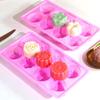 8 Holes Rose Flower Pudding Silicone Molds DIY Heart Mousse Cake Making Tray Love Shape Candle Soap Moulds Daisy Chocolate Gifts