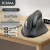 Беспроводная вертикальная мышь JOMAA: Двухрежимная, перезаряжаемая, RGB, 4000DPI офисная мышь