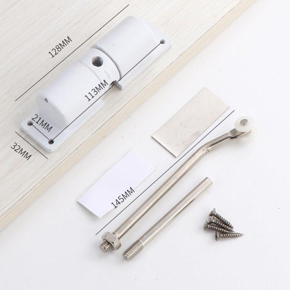 Ролик Устройство для закрывания двери Плавный дверной стопор Прочный автоматический доводчик двери Спальня