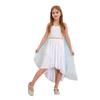 Versatile Ancient Toga Dress for Girls: One-Piece Flowy Costume, Easy to Style as Greek, Roman or Egyptian Princess