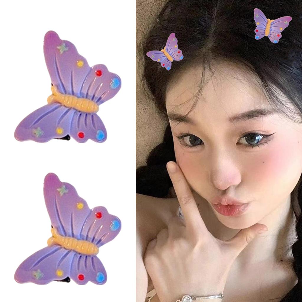 Colorful Cartoon Animal Hair Clip for Girls Kid Barrettes 3D Butterfly Ladybird Handmade Hairpins Cartoon Hairpins