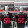 Mens NFL San Francisco 49ers Short Sleeve Jersey Embroidered Team Apparel Fan Wear Sports Gear