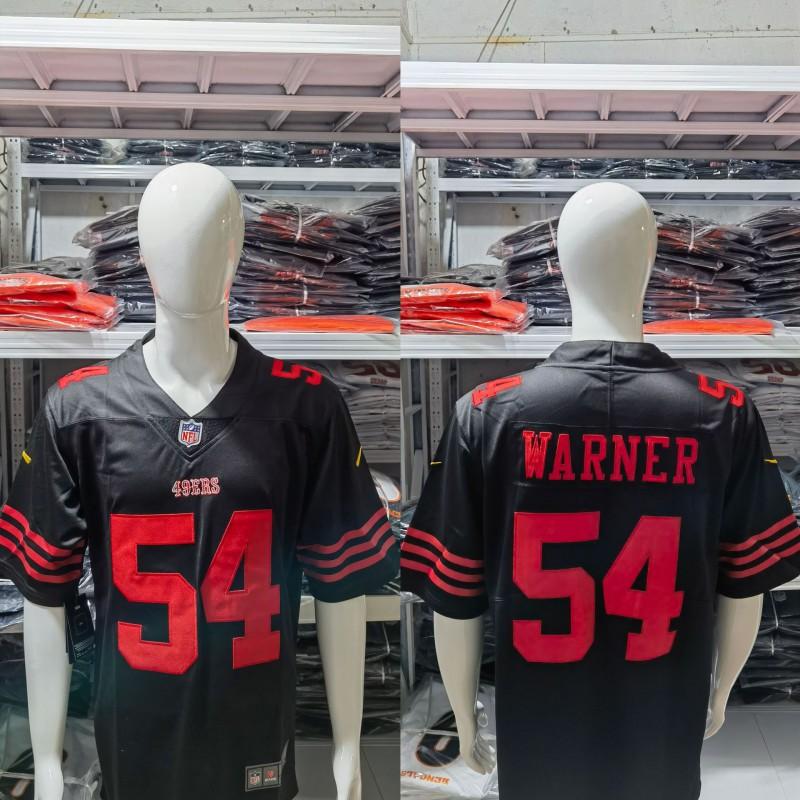 Mens NFL San Francisco 49ers Short Sleeve Jersey Embroidered Team Apparel Fan Wear Sports Gear