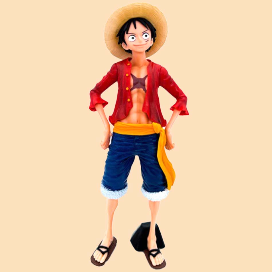 Аниме Фигурка One Piece Уверенный Улыбающийся Луффи Три Формы Смена Лица Экшен Фигурка Кукла ПВХ Модель Коллекция Игрушки Подарки