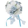 Wedding Bouquets for   Soft Ribbon Bridal  smaid Holding Flow s Artificial   for Wedding Party Decoration