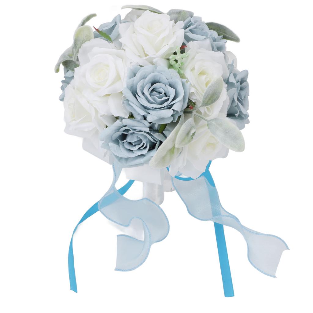 Wedding Bouquets for   Soft Ribbon Bridal  smaid Holding Flow s Artificial   for Wedding Party Decoration