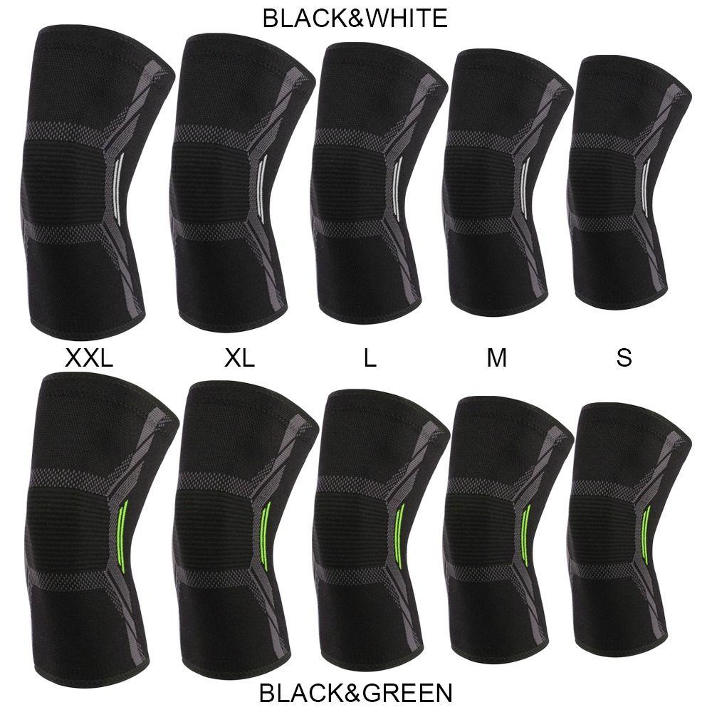 Нейлоновый спортивный бандаж для фитнеса, компрессионный бандаж для облегчения артрита, наколенники, носки для поддержки колена