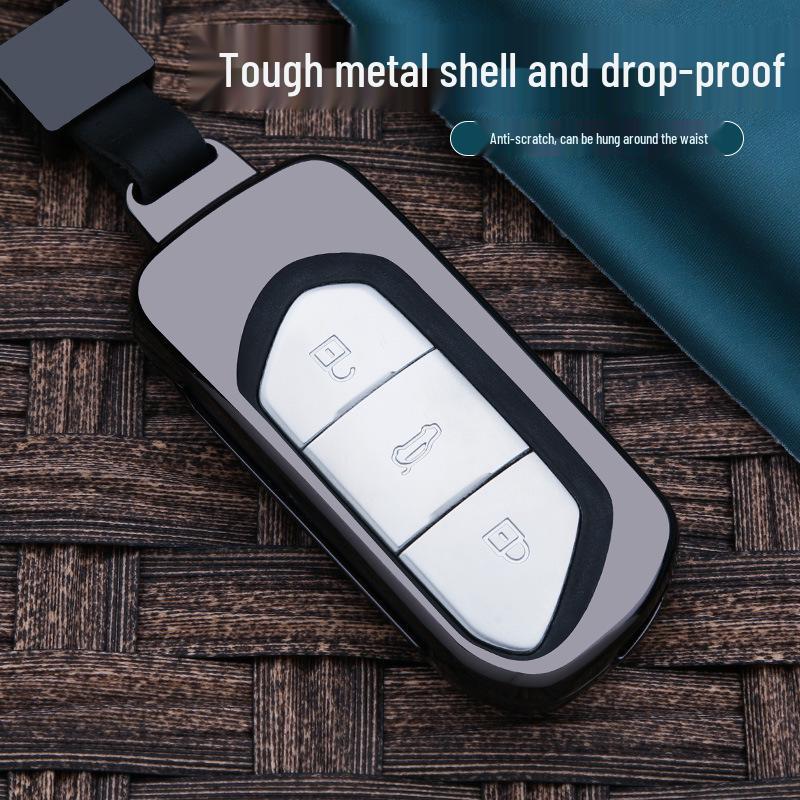 Lantu Free Key Case - Металлический корпус с ДНК чертежа сверхдальнего действия для электромобилей
