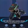 Bluetooth 5.0 FM Transmitter Handsfree Car Kit With PD 20W Type-C Dual USB 3.4A Fast Charger Ambient Light Cigarette Lighter