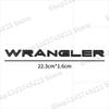 3D Metal Emblem Car Side Fender Rear Tail Trunk Sticker For Jeep Wrangler Logo JK JL TJ YJ Grand Cherokee Overland Compass AS1