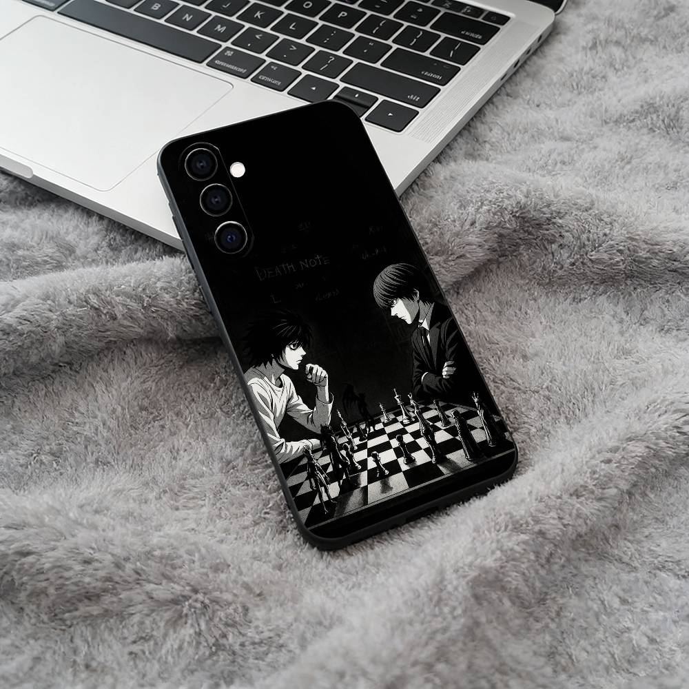 D-Death -Note Лайт Ягами -L Чехол для телефона Samsung Galaxy A73,A71 A72,A70,A53,A52,A51,Мягкий силиконовый черный чехол