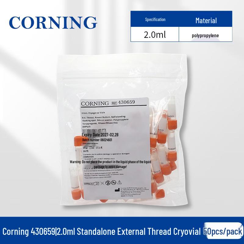 Corning Polypropylene Screw Cap Cryogenic Vials