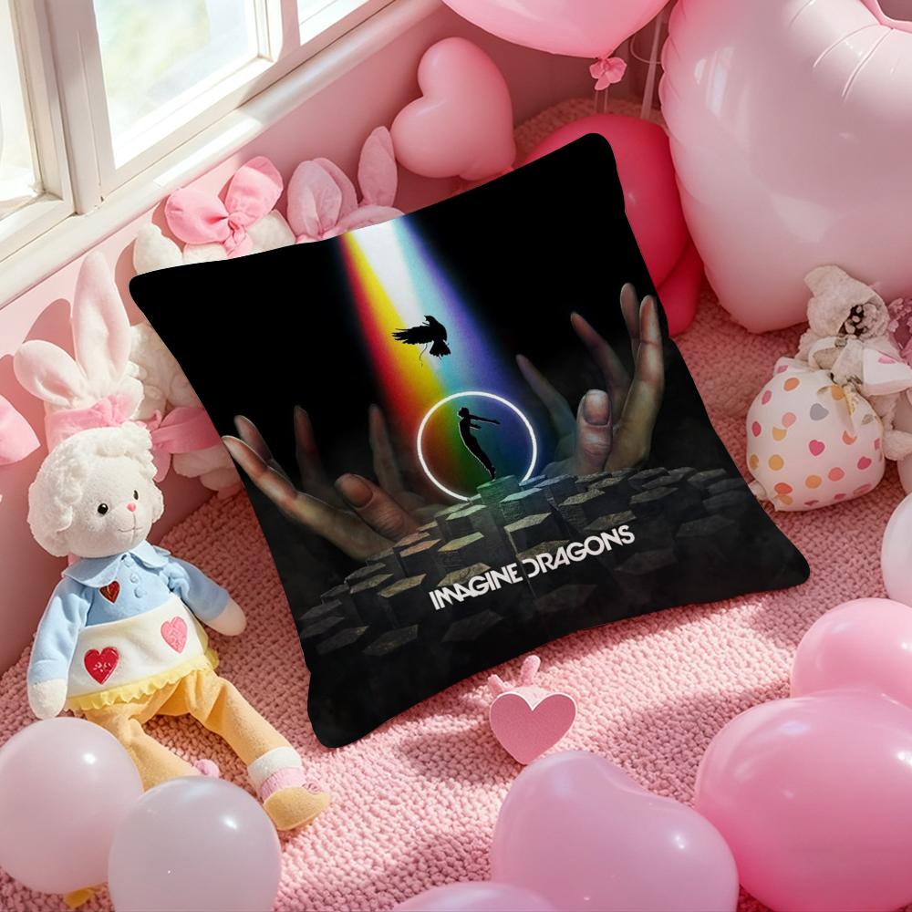 I-Imagine D-Dragons Чехол на подушку с принтом узора Подушка для гостиной Дивана и Декор спальни