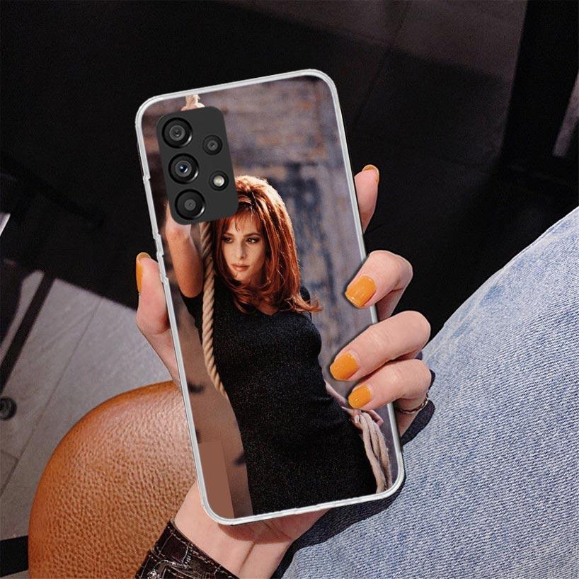 Mylene Farmer Phone Case For Samsung Galaxy A52 A32 A22 A12 A51 A31 A50S A30S A20S A10S Note 20 Ultra 10 Plus S10 A72 A71 Galaxy