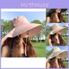 Wide Brim Sun Hat For Women Summer Uv Protection Neck Covering Stylish Design