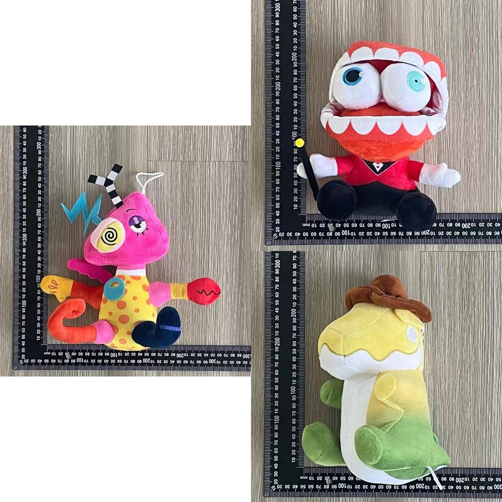 Lovely Soft Dinosaur Plush Doll Cute Circus Clown Candy Princess Plushie Gift
