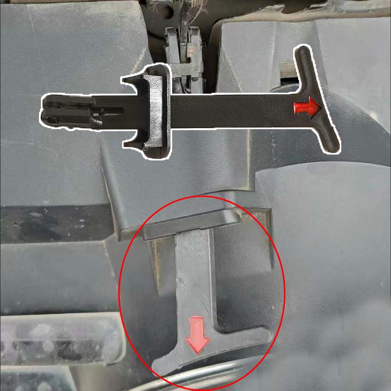 Engine Hood Latch Release Grille Lid Pull Rod Handle 1J0823509E 1j5-823-593-C-01c For Vw Jetta Mk4 1999-2005 Golf Mk4 1998-2006 Bora 1998-2005