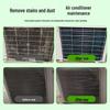 Indoor & Outdoor Air Conditioner Cleaner: Quick, No-Disassembly Stain, Dust & Odor Removal