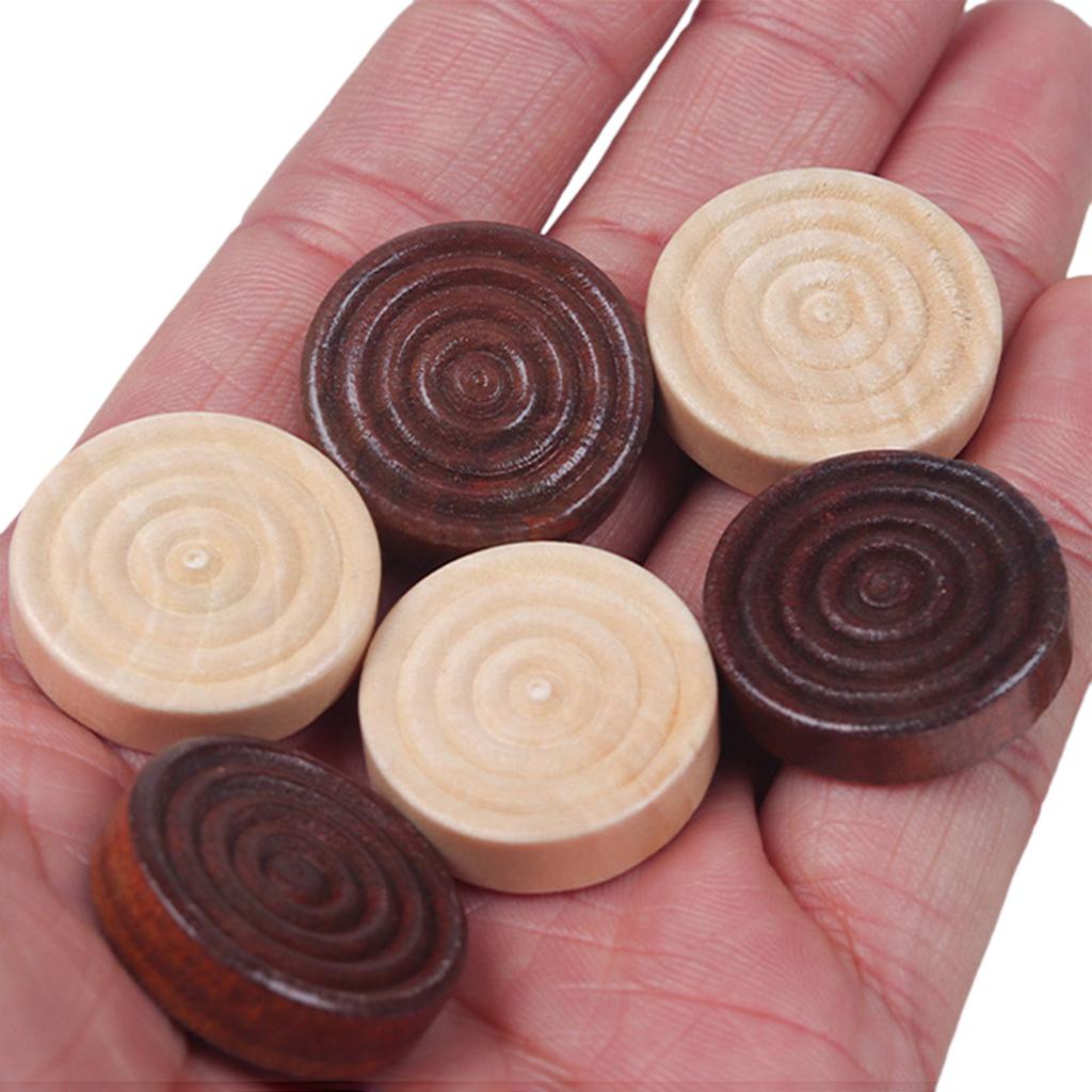 24 шт. Настольная игра Нарды Шахматы Штабелируемые деревянные шашки Фигуры Шашки Фигуры Шашки Шашки Нарды Фигуры