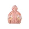 Li Ning Sports Fashion Series Loose Color Block Jacket Women Jacket Pink AFDQ264-1