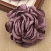 Burn Edge Rose Fabric Flower: 8.5cm Handmade Accessory for DIY Clothing and Jewelry