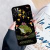 Винтажный Ретро Чехол для Телефона с Лягушками и Грибами Для iPhone 16 Pro Max 11 12 13 Mini 14 15 Pro Max 15 16 Plus XR 16e Чехол Coque