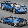 1:24 Pagani Zonda HP Barchetta Supercar Alloy Car Model Sound and Light Pull Back Children's Toy Collectibles Birthday Gift