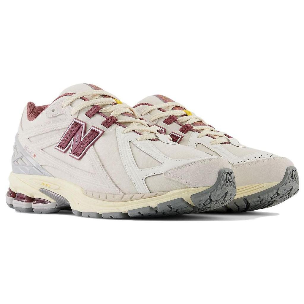 New Balance 1906R белые бордовые мужские кроссовки M1906RAS