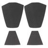 4Pcs Carbon Fiber UTV Seat Headrest Panel Trim Replacement for Polaris RZR PRO XP Onwards Car