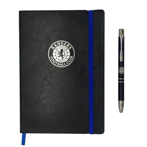 Rangers FC Crest A5 Notebook & Pen