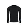 Li Ning Badminton Series Winter Training Sports Warm Tight Hoodie Long Sleeve Men Hoodies Black AUDR101-1