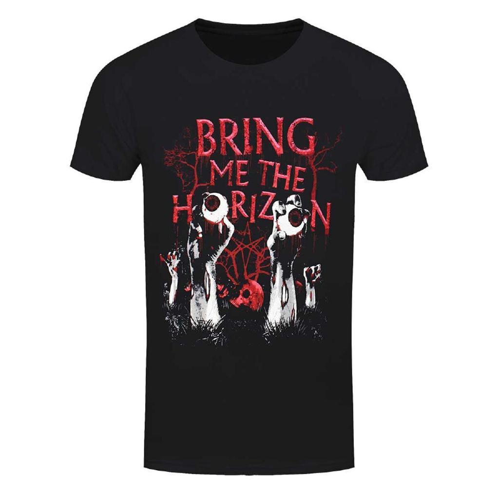 Футболка Bring Me The Horizon BMTH Глаза Кладбища Группа Официальная Новая Черная