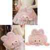 Cute Sheep Cartoon Plush Backpack With Spacious Compartments For Teen Girls And Women