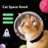 Anti-Bite Breathable Cat Muzzle Transparent Cat Head Cover Lightweight Cat Space Hood  Pet Care