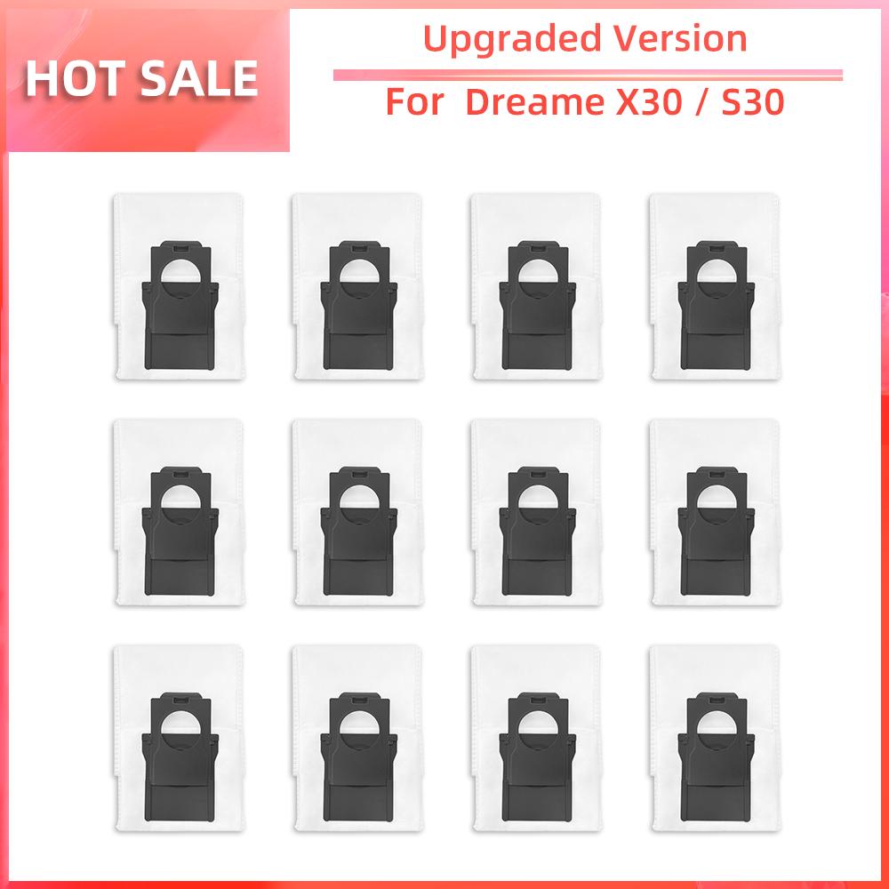 Compatible for Dreame X30 Ultra / X30 Pro Robot Vacuum Main Side Brush Hepa Filter Mop Pad Dust Bag Parts Accessories