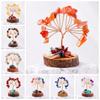 Copper Wire Crystal Wishing Tree Positive Energy Crystal Decorative Trees  Desk