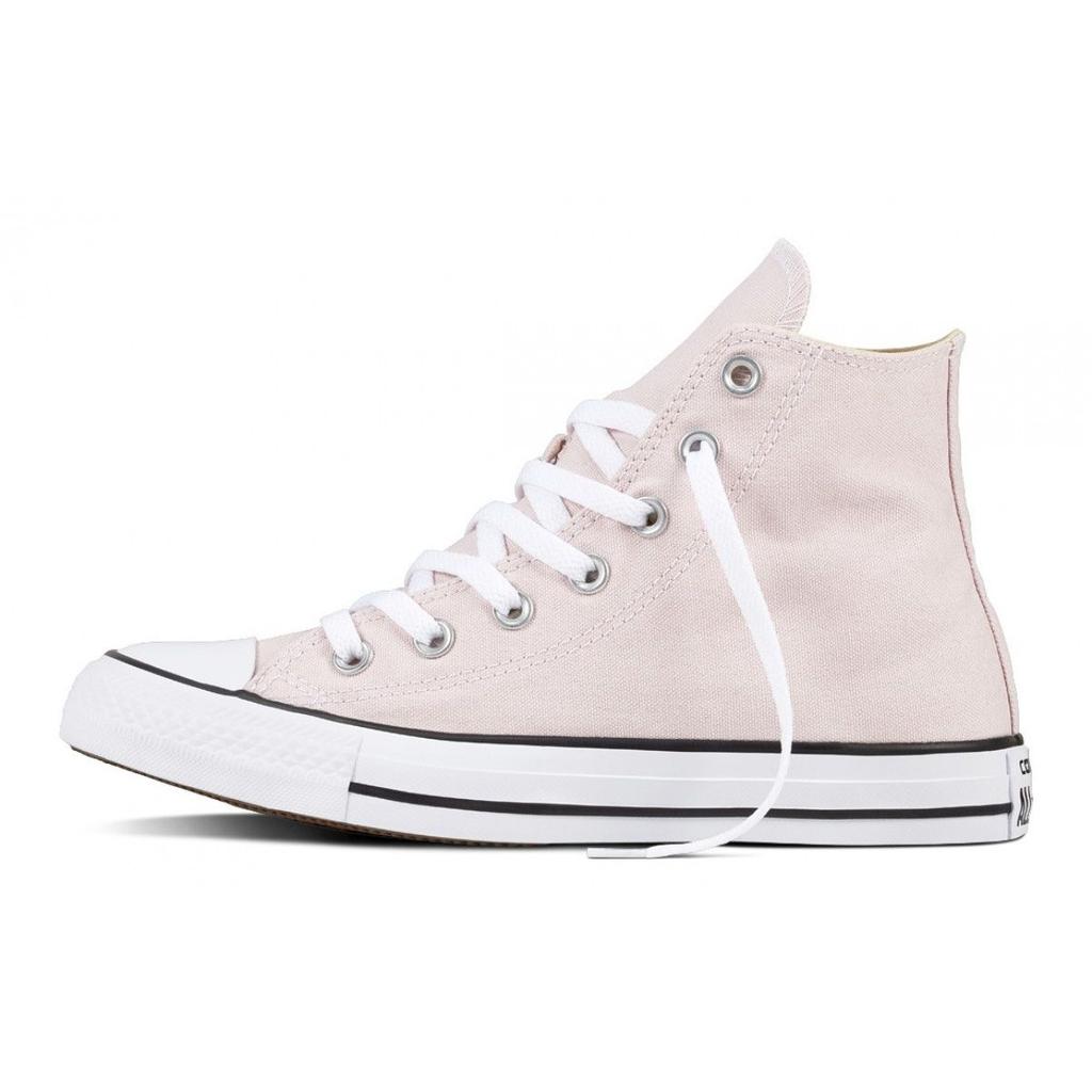 Converse Chuck Taylor All Star Hi Top Barely Rose Classic Versatile High Top Canvas Shoes Women Sneakers Pink 159619c
